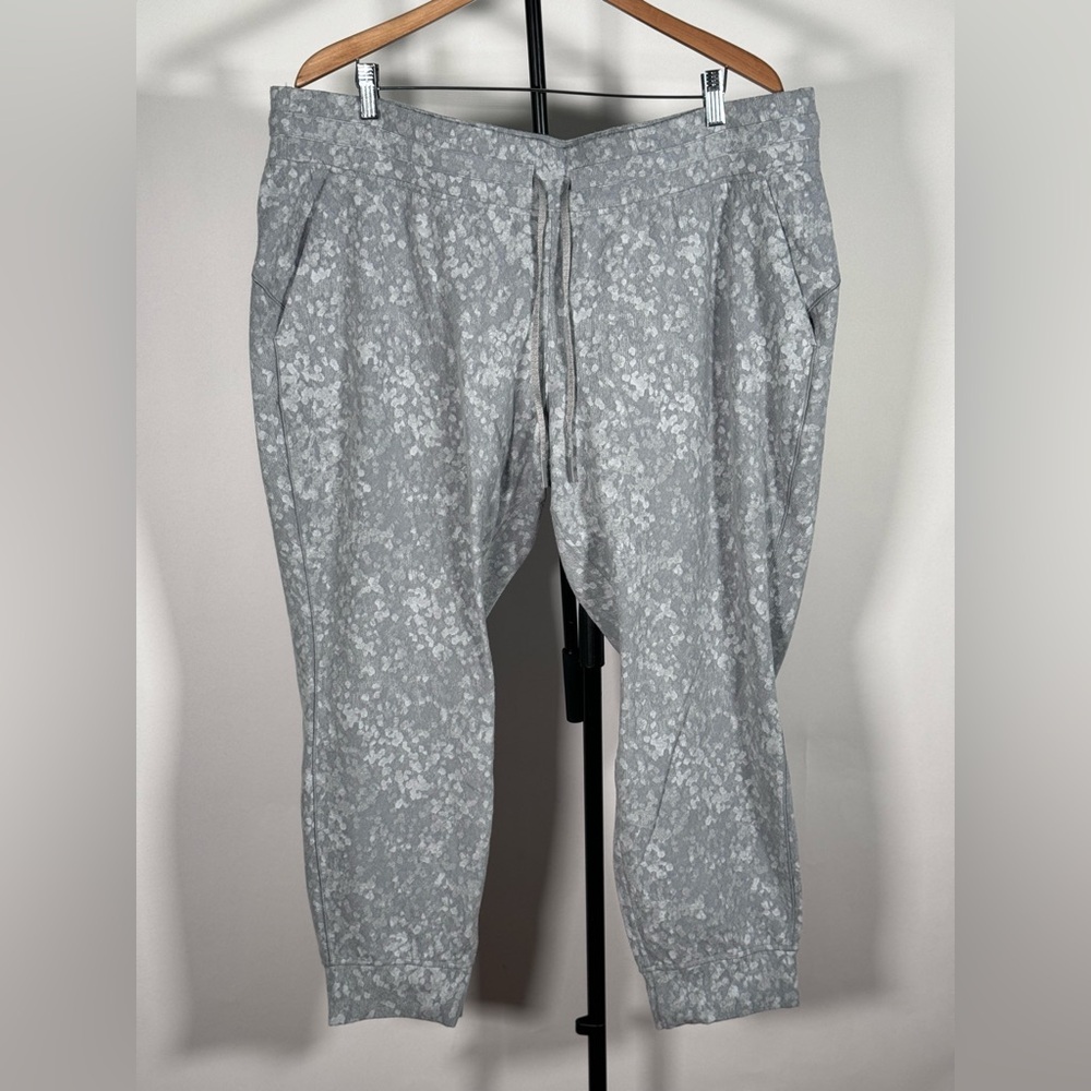 NWOT Lululemon Ready to Rulu Jogger 7/8 Speckle Sprit Jacquard Rhino Grey Silver - Picture 1 of 7